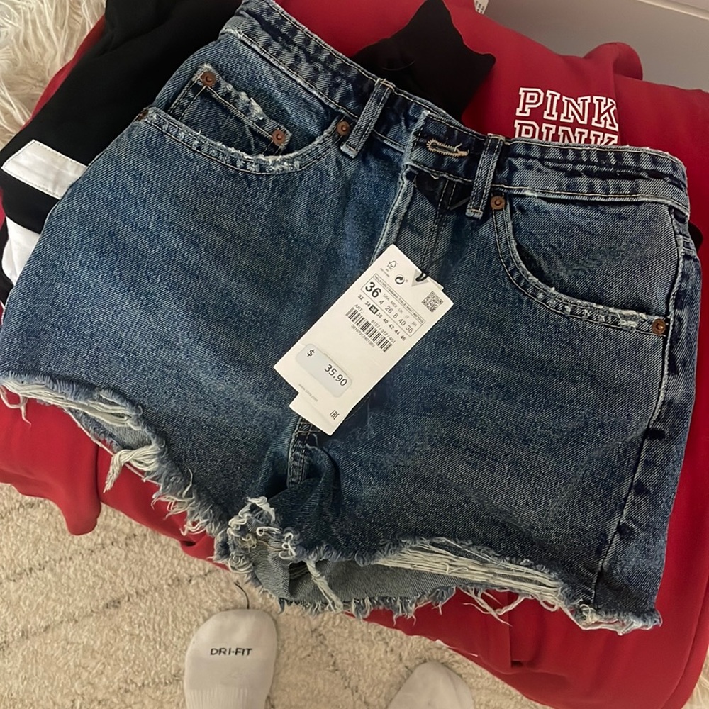 Zara jean shorts